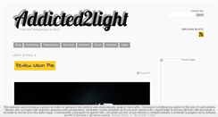 Desktop Screenshot of addicted2light.com